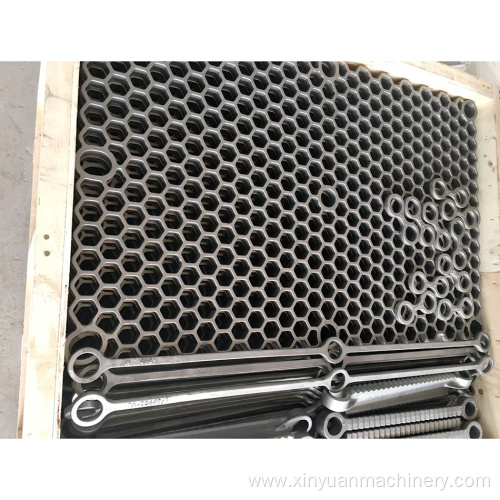 Quenching material basket heat-resistant material tray
